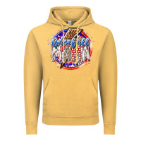 Vintage Mustard baseball mama Vintage Hoodie - RacoonDesign