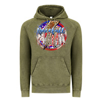 Vintage Olive baseball mama Vintage Hoodie - RacoonDesign