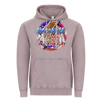 Vintage Zinc baseball mama Vintage Hoodie - RacoonDesign