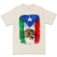 Bone mexico and puerto rico flag Premium Tee - Zillion Design Studio
