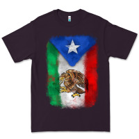 Plum mexico and puerto rico flag Premium Tee - Zillion Design Studio