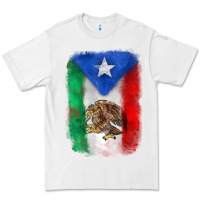 White mexico and puerto rico flag Premium Tee - Zillion Design Studio