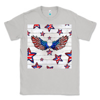Moon Dust patriotic eagle wing Classic Tee - BundleAndBundleShop