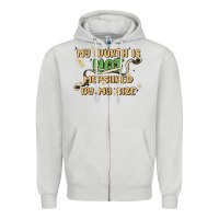 Dove Grey my worth is not defined by my size Zipper Hoodie - MaliasSmallBusiness