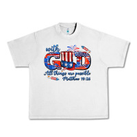 Lunar Rock with god all things are possible usa Urban Heavy Tee - AdoDesignShop