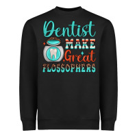 Black dentist make great flossophers Heavyweight Sweatshirt - JahusDesignShop