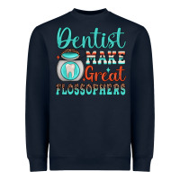 Navy dentist make great flossophers Heavyweight Sweatshirt - JahusDesignShop
