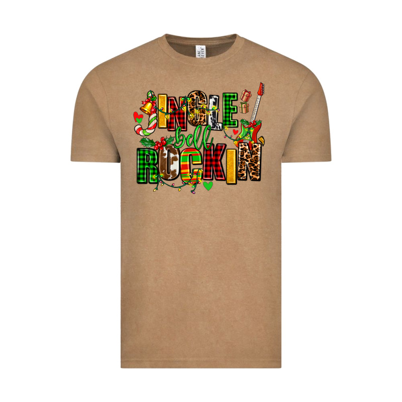 Jingle Bell Rockin Vintage Tee by AdoDesignShop | Teevron