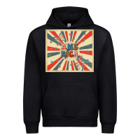 Black retro america Urban Hoodie - TumblerDesignByShophia
