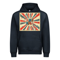 Navy retro america Urban Hoodie - TumblerDesignByShophia