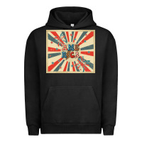 Pigment Black retro america Urban Hoodie - TumblerDesignByShophia