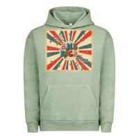 Pigment Oil Green retro america Urban Hoodie - TumblerDesignByShophia