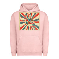 Pigment Salmon retro america Urban Hoodie - TumblerDesignByShophia