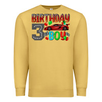 Antique Gold birthday boy 3 Premium Sweatshirt - BundleAndBundleShop
