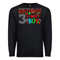 Black birthday boy 3 Premium Sweatshirt - BundleAndBundleShop