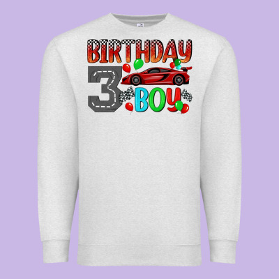 Birthday Boy 3 Premium Sweatshirt Designed By Bundleandbundleshop