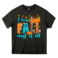 Asphalt I love Fall most of all Heavy Core Tee - RanaPortraitStore