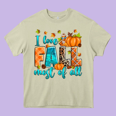 Heavy Core Tee I love Fall most of all