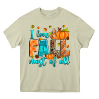 Mossy I love Fall most of all Heavy Core Tee - RanaPortraitStore