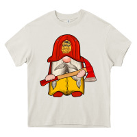 Cream firefighter gnomes Heavy Core Tee - Artiststas