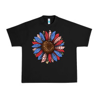 Black usa flag camouflage sunflower Urban Heavy Tee - JahusDesignShop