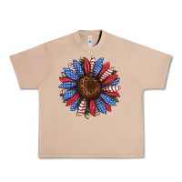 Burro usa flag camouflage sunflower Urban Heavy Tee - JahusDesignShop