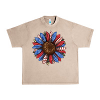French Oak usa flag camouflage sunflower Urban Heavy Tee - JahusDesignShop
