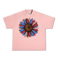 Salmon usa flag camouflage sunflower Urban Heavy Tee - JahusDesignShop