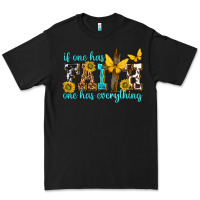 Black if one has faith one has everything Premium Tee - texasbilliewilder