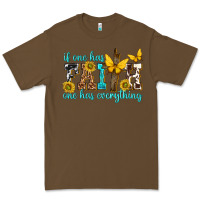 Cacao if one has faith one has everything Premium Tee - texasbilliewilder