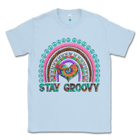 Stay Groovy With Rainbow And Heart Classic Tee | Teevron