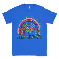 True Royal stay groovy with rainbow and heart Classic Tee - Artiststas