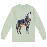 Matcha wolf Long Sleeve Tee - LillyAllenDesigns