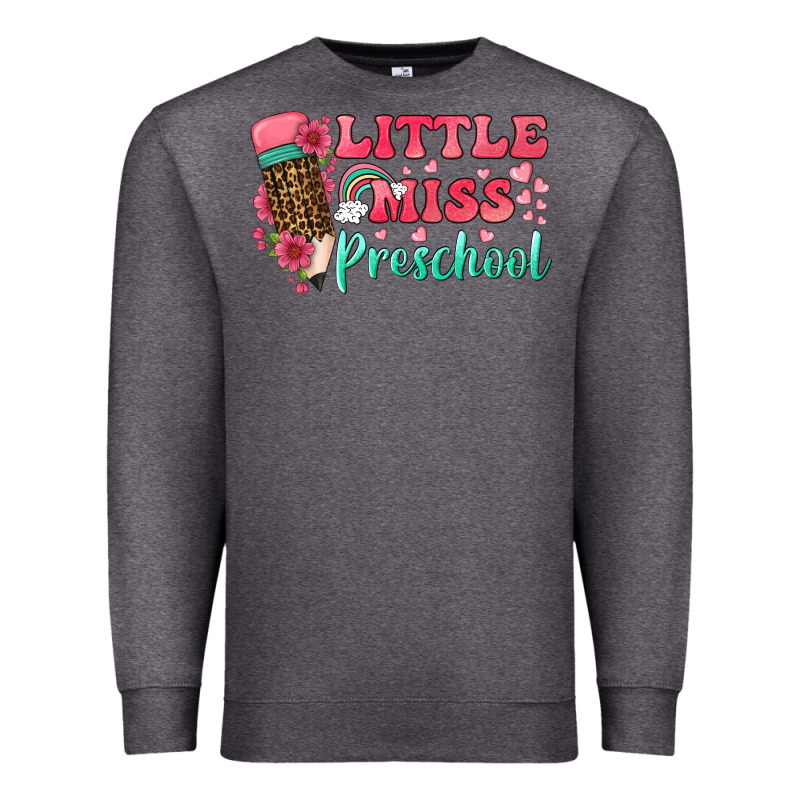 Little Miss Preschool Premium Sweatshirt by BundleAndBundleShop | Teevron