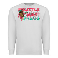 Dove Grey little miss preschool Premium Sweatshirt - BundleAndBundleShop