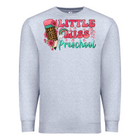 Heather Grey little miss preschool Premium Sweatshirt - BundleAndBundleShop