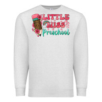 Oatmeal Heather little miss preschool Premium Sweatshirt - BundleAndBundleShop