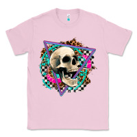 Bubblegum Pink race skull Classic Tee - AdoDesignShop