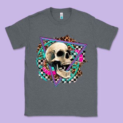 Race Skull Classic Tee Designed By Adodesignshop