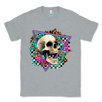 Heather Grey race skull Classic Tee - AdoDesignShop