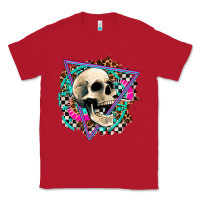 Red race skull Classic Tee - AdoDesignShop