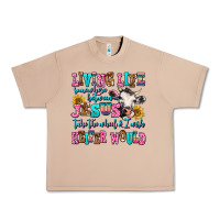 Burro living life somewhere between jesus take the wheel Urban Heavy Tee - AdoDesignShop