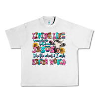 Lunar Rock living life somewhere between jesus take the wheel Urban Heavy Tee - AdoDesignShop
