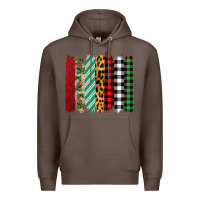 Coffee christmas brushstrokes Premium Hoodie - Bettercallsaul