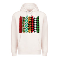Pale Pink christmas brushstrokes Premium Hoodie - Bettercallsaul