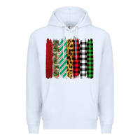 White christmas brushstrokes Premium Hoodie - Bettercallsaul