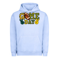Pigment Grape Ice Game day yellow and green team color Urban Hoodie - HowdyJamesFarm