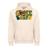 Sandshell Game day yellow and green team color Urban Hoodie - HowdyJamesFarm