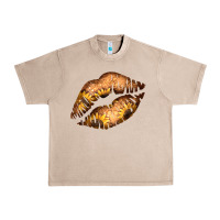 French Oak Western Sunflower Lips Urban Heavy Tee - Bettercallsaul