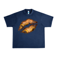 Western Sunflower Lips Urban Heavy Tee | Teevron